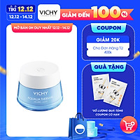 Kem Gel Dưỡng Ẩm Kích Hoạt & Giữ Nước Cho Da Thường & Da Khô Vichy Aqualia Thermal Rehydrating Light Cream (50ml) - MB067200