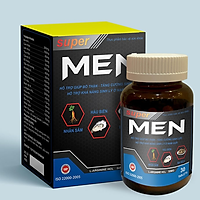 SUPER MEN Hỗ trợ điều trị yếu sinh lý xuất tinh sớm rối loạn cương dương hộp 30 viên