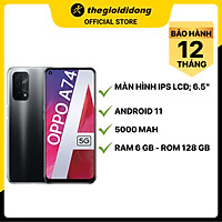 Điện thoại OPPO A74 5G - Hàng chính hãng