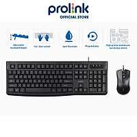 Bộ Bàn phím Và Chuột Có Dây PROLiNK PCCM-2003 - Hàng Chính Hãng