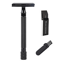 Double Edge Metal Safety Razor Traditional Men's Double-edge Shaving Razor Manual Beard Razor