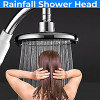 Shower Head High Pressure Bathroom Shower Sprayer Stainless Steel Handheld Rain Shower Water Saving