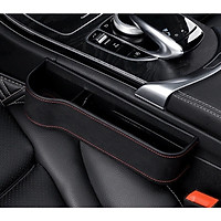 Bộ Khay Đựng Đồ Đa Năng - Hộc Để Đồ Khe Ghế Ô Tô Xe Hơi Cao Cấp + Tặng 10 Viên Sủi Rửa Kính