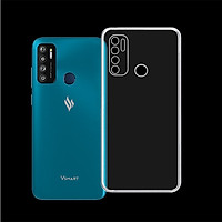 Ốp lưng/Case có viền CHE CAMERA cho điện thoại VSMART LIVE 4 - 01316 - Ốp dẻo trong suốt, bảo vệ điện thoại - Hàng Chính Hãng