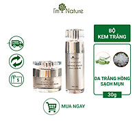 Bộ kem dưỡng trắng da Shining White I'M NATURE 60g