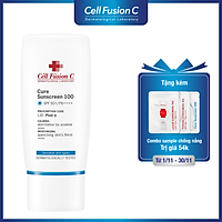 Kem Chống Nắng Cấp Ẩm Và Làm Dịu Da Khô Cell Fusion C Cure Sunscreen 100 SPF 50+/PA++++ (50ml)