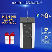 Máy lọc nước 10 lõi lọc hàng chính hãng Karofi Livotec 512, màng RO 100GDP Hàn Quốc