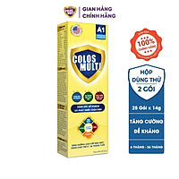 Sữa bột Colosmulti A1 hộp 2 gói x 14g tăng sức đề kháng cho trẻ