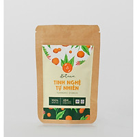 Tinh Nghệ Tự Nhiên Botanie - Túi 50 gram - 100% Tinh bột nghệ tự nhiên, nguyên chất - Đã được điểm định chất lượng VSATTP - Hỗ trợ các vấn đề về tiêu hóa