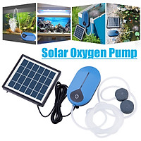 3Modes Solar Powered Pool Pond Fish Tank Oxygenator Oxygen Aerator Air Pump Kit Solar Panel Water Pump For Garden Pond Pool Fish Tank With Solar Panel