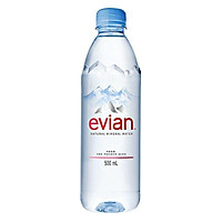 Nước khoáng tự nhiên Evian Pháp 500ml - 3004755