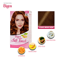 Thuốc nhuộm dưỡng tóc phủ bạc thảo dược Bigen Silk Touch Thương hiệu Nhật Bản Sắc Màu trẻ trung 80ml dạng kem