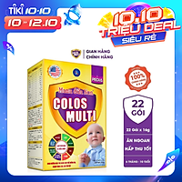 Sữa bột Colosmulti Pedia hộp 22 gói x 16g chuyên biệt giúp bé ăn ngoan
