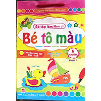 VN - Bé tập làm họa sĩ bé tô màu ( túi 6 cuốn ) - phần 1