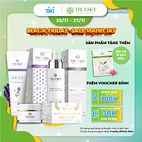 Bộ sản phẩm SILVER dưỡng trắng da mặt & body hương nước hoa Pháp - Mỹ phẩm Truesky