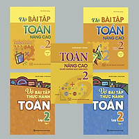 Combo 5 cuốn thực hành và nâng cao Toán lớp 2