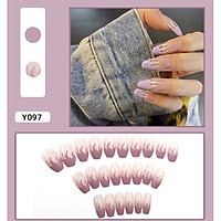 Bộ 24 móng tay giả nail thơi trang như hình (Y097)