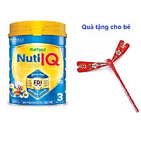 Sữa bột Nutifood IQ Gold FDI Step 3 900g dành cho trẻ từ 1-2 tuổi. Tặng kèm chú chuồn chuồn tre dễ thương