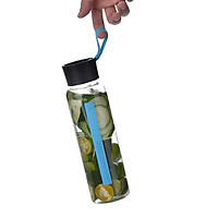 Lock&Lock simple heat-resistant leak-proof portable cup/carry-on cup/water cup 500ml LLG659BLU-PR two colors optional (including cup sleeve*1)