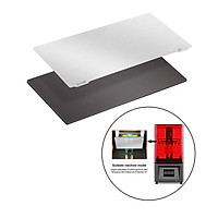 Upgraded Platform Flexible Steel Plate + Magnetic Base for Photon 135x80mm - Good corrossion resistance and prevent rust. Brushed surface