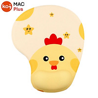 Lót Chuột Máy Tính & Đệm Kê Bàn Phím KOJMAC Mouse Pad Keyboard Hand Rest - Hàng Nhập Khẩu( Di Chuột Gõ Chữ Laptop Văn Phòng Đế Chống Trượt Cao Cấp, Gaming Cute Slicone 3D Hình: Chó Corgi Husky Bull Dog Anime ... Cực Dễ Thương )