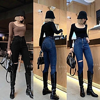 QUẦN JEAN CẠP CAO BIGSIZE 60-90kg (có size)