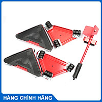 Bộ dụng cụ di chuyển đồ vật nặng trong nhà thông minh KIOTOOL tải trọng 600kg chuyên dụng di chuyển don nhà - Màu ngầu nhiên