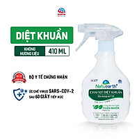 Chai xịt diệt khuẩn Natuearth Plus 410 ml - Dùng trong gia dụng và y tế (Hiệu quả ức chế Virus SARS CoV 2 được kiểm nghiệm)
