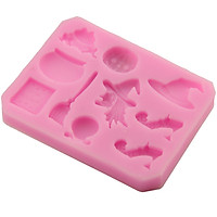 Halloween Theme Pumpkins Witch Silicone Mold DIY Fondant Cake Decorating Tool