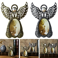 2 Pack Vintage Style Oval Picture Frame Ornament Gallery Home Decor Gift