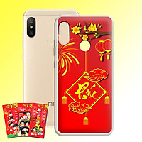Ốp lưng dẻo cho điện thoại Xiaomi Redmi Note 6 pro - 01125 7972 PHUC04 - Tặng bao lì xì Cung Chúc Tân Xuân - Hàng Chính Hãng
