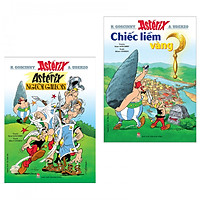 Combo [Sách Thiếu Nhi Đặc Sắc] Những Cuộc Phiêu Lưu Của Asterix: Chiếc Liềm Vàng + Asteri
