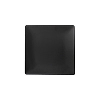 Dĩa vuông melamin KORMEL 180mm màu đen E10506.B