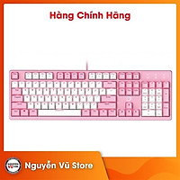 Bàn phím cơ Gaming DAREU EK1280s Pink-White - Hàng Chính Hãng