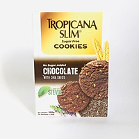Bánh Quy Ăn Kiêng Chocolate Tropicana Slim Hạt Chia - Không Đường Cho Người Tiểu Đường