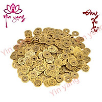 Đồng Tiền Xu Cổ 2.4cm- Xu Gieo Quẻ- Combo 10 Xu- Yinyang Shop cao cấp, chất lượng