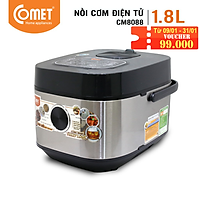 Nồi cơm điện tử COMET CM8088 1.8L (860W) - Hàng chính hãng