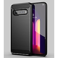 Ốp lưng chống sốc Vân Sợi Carbon cho LG V60 ThinQ