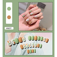 Bộ 24 móng tay giả nail thơi trang như hình (HN077)