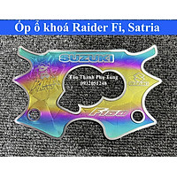 Ốp ổ khoá dành cho Raider FI, Satria - titan 7 màu full chảng ba