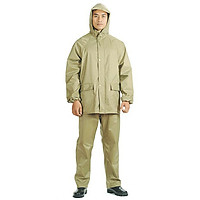 Bộ Quần Áo Mưa Vải Dù Từ 50-80kg 2 Lớp Khóa Không Thấm Nước Chống Rách