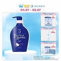 Sữa tắm dưỡng ẩm hương hoa tươi mát Senka Perfect Bubble for Body Floral Plus 500ml