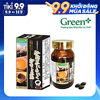 Viên tỏi đen, giấm đen Nhật Bản - Fermented Black Garlic Green+