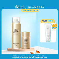 Bộ kem chống nắng Anessa dạng xịt và sữa chống nắng bảo vệ hoàn hảo (Anessa Perfect UV Sunscreen Skincare Spray and Milk)