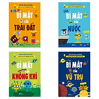 Combo Cùng Em Làm Thí Nghiệm Khoa Học: Bí Mật Của Trái Đất - Bí Mật Của Không Khí - Bí Mật Của Nước - Bí Mật Của Vũ Trụ (Tặng Bookmark Thiết Kế)