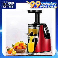 Máy ép chậm hoa quả NiNDA E8, ép trái cây, rau củ quả công nghệ mới- Hàng Chính Hãng