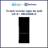 Tủ Lạnh Inverter Electrolux EBE4500B-H (421L) - Hàng Chính Hãng (Đen)