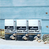 Combo 3 Hộp Tinh Chất Hàu Goodhealth Oyster Plus 60 Viên - Tăng Cường Sinh Lý - Cải Thiện Chất Lượng Tinh Trùng - Hàng Chính Hãng New Zealand