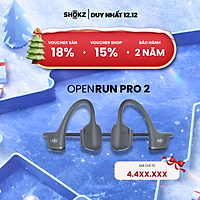 [MỚI] Tai Nghe Bluetooth Thể Thao Truyền Âm Thanh Qua Xương SHOKZ OPENRUN PRO 2 S820 - Bảo Hành 2 Năm - Hàng Chính Hãng