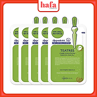 Combo 5 Mặt nạ dưỡng da chiết xuất tràm trà Mediheal Teatree Solution Essential Mask Ex